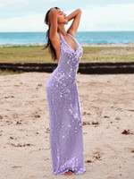 Mila Label Rio Gown - Lavender Purple