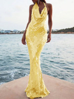 Mila Label Rio Gown - Yellow