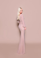 Nicoletta NBM3036 Gown - Dusty Pink