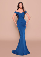 Nicoletta NBM3009 Gown - Teal