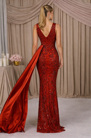 House of Troy Sloane Gown - Crimson