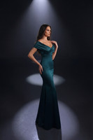 Nicoletta NC4006 Gown - Peacock