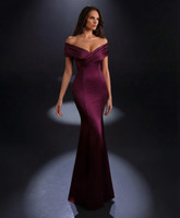 Nicoletta NC4006 Gown - Wine