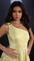 Nicoletta NC4017 Gown - Yellow