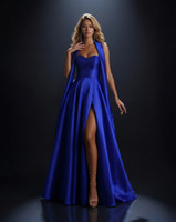 Nicoletta NC4042 Gown - Cobalt