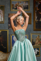 Tina Holly Valerie Gown - Mint