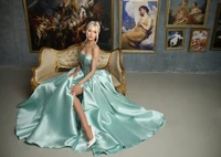 Tina Holly Valerie Gown - Mint