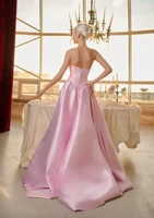 Tina Holly Lunara Gown - Baby Pink