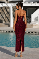 House of Troy Athena Dress - Deep Red