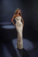 Nicoletta NC4025 Gown - Light Gold