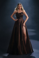 Nicoletta NC4116 Gown - Espresso