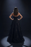 Nicoletta NC4034 Gown - Black