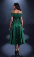 Nicoletta NC4041 Gown - Emerald Green