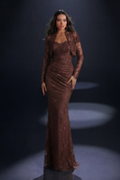 Nicoletta NC4049 Gown - Burnt Umber