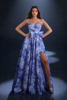 Nicoletta NC4026 Gown - Ocean Bloom