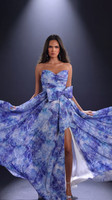 Nicoletta NC4026 Gown - Ocean Bloom