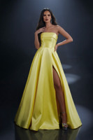 Nicoletta NC4007 Gown - Lemon