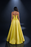 Nicoletta NC4007 Gown - Lemon