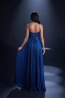 Nicoletta NC4051 Gown -Cobalt Blue