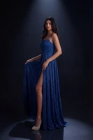 Nicoletta NC4051 Gown -Cobalt Blue