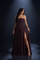 Nicoletta NC4051 Gown - Burnt Umber