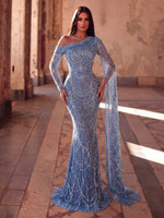 Mila Label Boston Gown - Blue