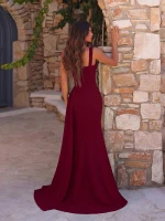 Mila Label Kira Gown - Burgundy