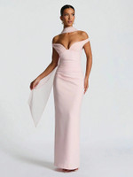 Mila Label Charmaine Gown - Baby Pink