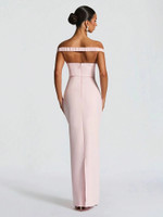 Mila Label Charmaine Gown - Baby Pink
