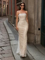 Mila Label Bia Gown - Champagne