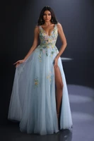 Nicoletta NC4023 Gown - Blue