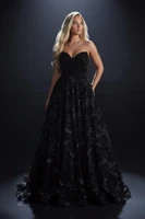 Nicoletta NC4021 Gown - Black