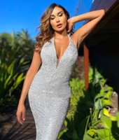 Jadore JX5067 Gown - Silver