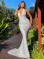 Jadore JX5067 Gown - Silver