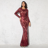 Mila Label Viva Gown - Red