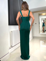 Jadore JX6015 Gown - Dark Green