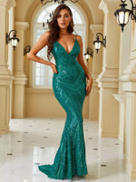 Mila Label Simone Gown - Green