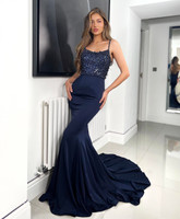 Jadore JX6074 Gown - Midnight Blue