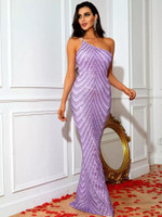 Mila Label Ashanti Gown - Purple