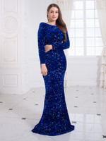 Mila Label Zaina Gown - Blue