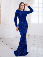 Mila Label Zaina Gown - Blue