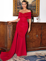 Mila Label Victoria Gown - Red