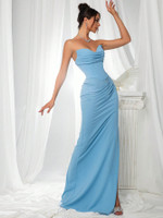SALE Mila Label Cara Gown - Baby Blue