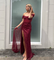 Mila Label Salta Gown - Ruby Red