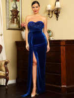 Mila Label Carmella Gown - Royal Blue