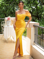 Mila Label Yvette Gown - Yellow