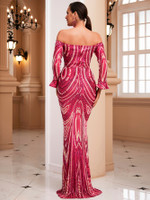 Mila Label Rosita Gown - Rose Red