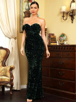 Mila Label Kate Gown - Green