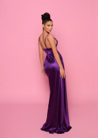 Nicoletta NP162 Gown - Plum