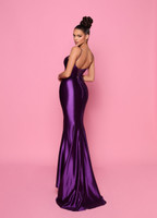 Nicoletta NP144 Gown - Plum